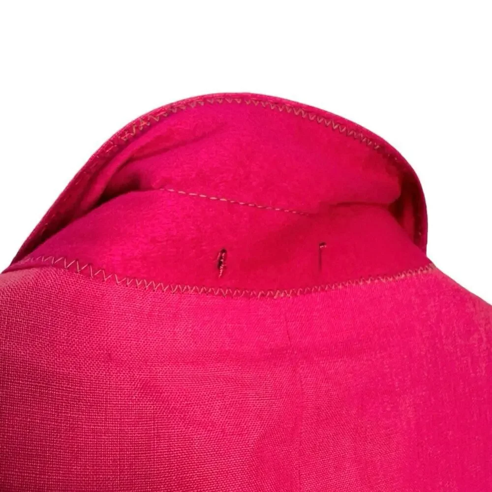 Lilly Pulitzer Men's Palm Beach Vintage Pink Linen 3 Button Down Blazer Size 40
